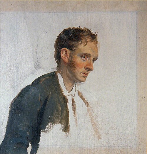 Study of a Man, 1835, George Harvey