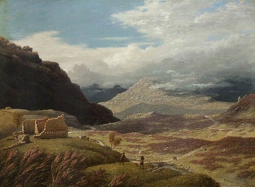 Rob Roy's Castle, Scotland, 1850, George Harvey