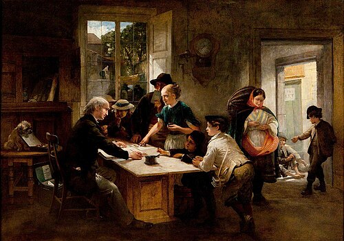 The Penny Bank, 1864, George Harvey