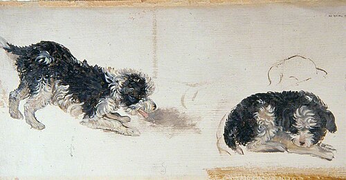 Dogs, 1860, George Harvey