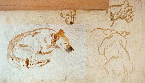 Dogs, 1860, George Harvey