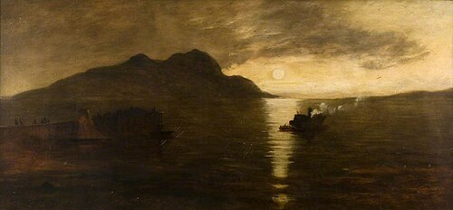 Holy Isle, Arran, 1873, George Harvey