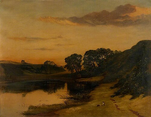 Landscape, 1874, George Harvey