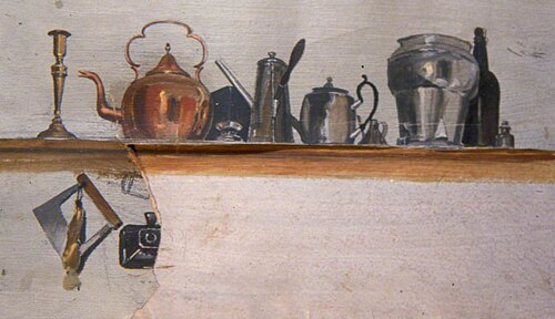 Kitchen Shelf, 1842, George Harvey