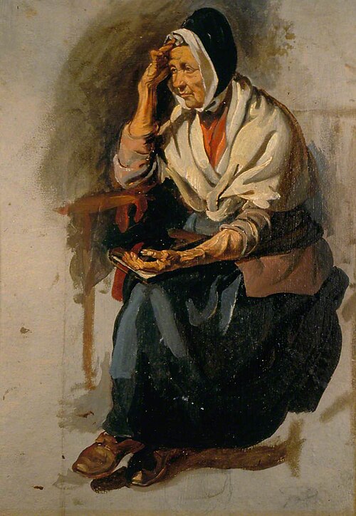 Study of a Woman, 1851, George Harvey