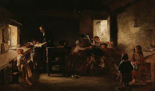 The Schule Skailin', 1846, George Harvey