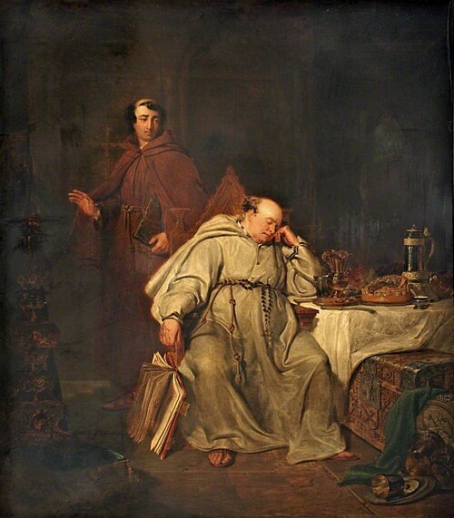 Melanchthon's First Misgivings of the Church, 1837, George Lance
