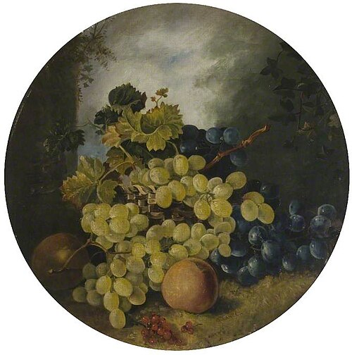 Grapes and Peaches, , George Lance