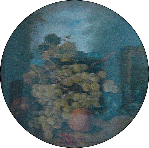 Still Life with Grapes and Apples, , George Lance