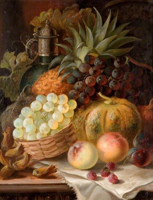 Fruit Piece, , George Lance