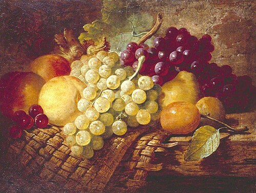 Fruit Piece, , George Lance