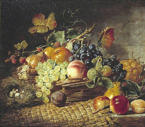 Fruit (‘The Autumn Gift’), 1834, George Lance