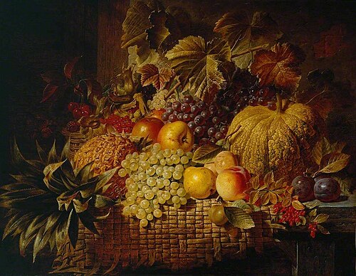 Fruit (‘The Summer Gift’), 1848, George Lance
