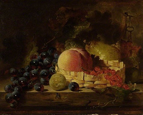 Fruit-piece, , George Lance