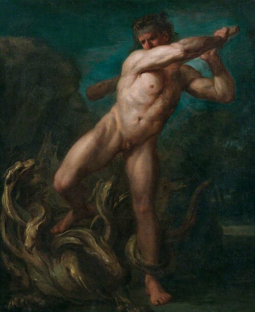 Hercules and the Hydra, , George Michael Moser
