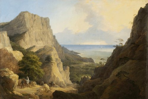 Crimean view, 1838, Nikanor Chernetsov