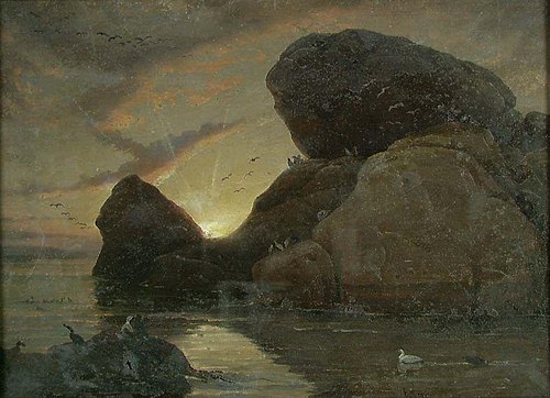 Coastal Landscape, 1839, Knut Andresen Baade