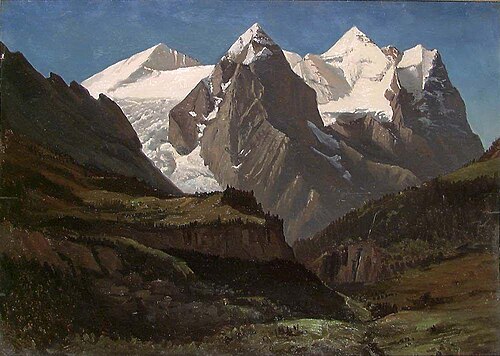 From Switzerland, 1850, Knut Andresen Baade