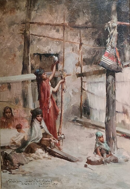 Intérieur arabe (sud algérien), 1896, Georges Gasté