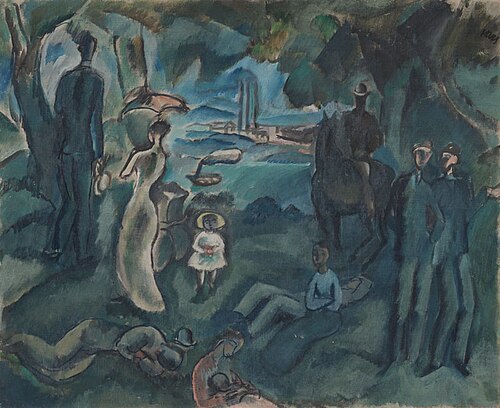 Sunday on the Periphery, 1920, Georges Kars