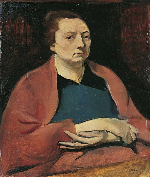 Femme de l'artiste, 1921, Georges Kars