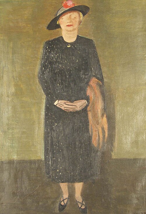 Portrait de Madame Kars, 1940, Georges Kars