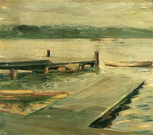 Sul molo, 1907, Georges Kars