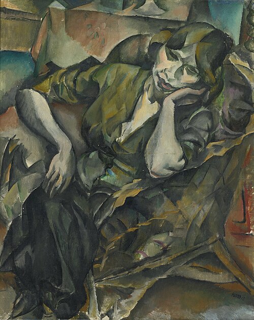 Femme dans un fauteuil, 1912, Georges Kars