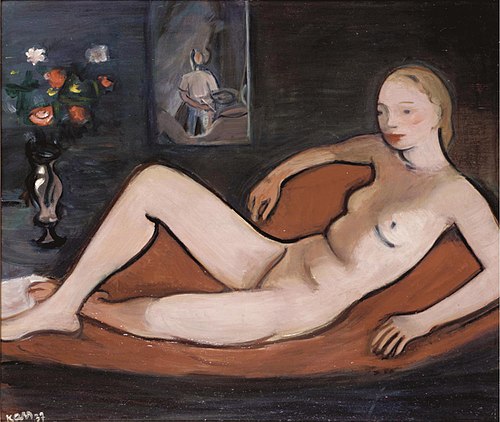 Nu allongée, 1937, Georges Kars