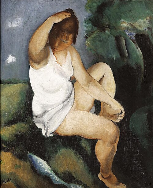 Femme assise, , Georges Kars