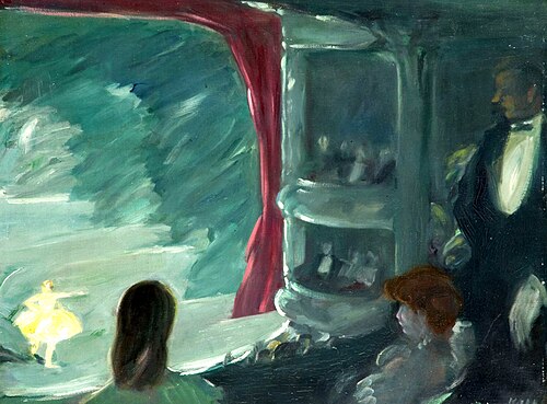 La Scène, 1905, Georges Kars
