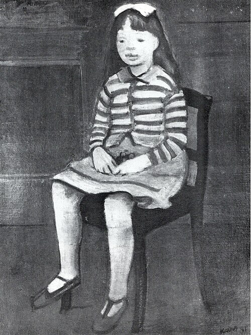 La petite fille aux cerises, 1941, Georges Kars