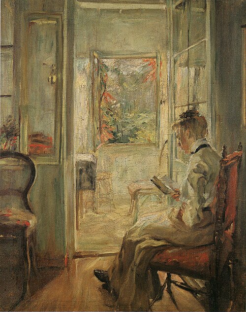 Čtenářka, 1906, Georges Kars