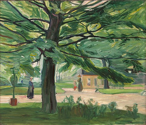 Weg im Park, 1907, Georges Kars