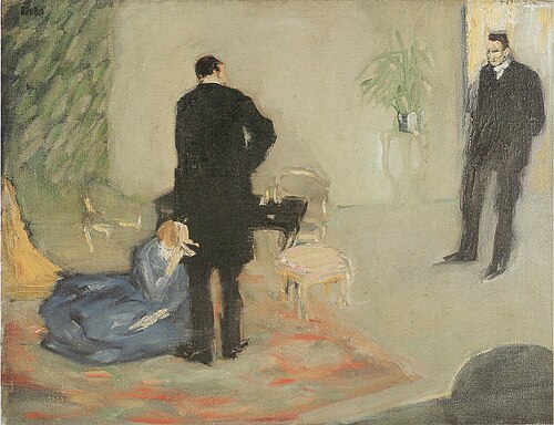 Scène de théâtre, 1906, Georges Kars