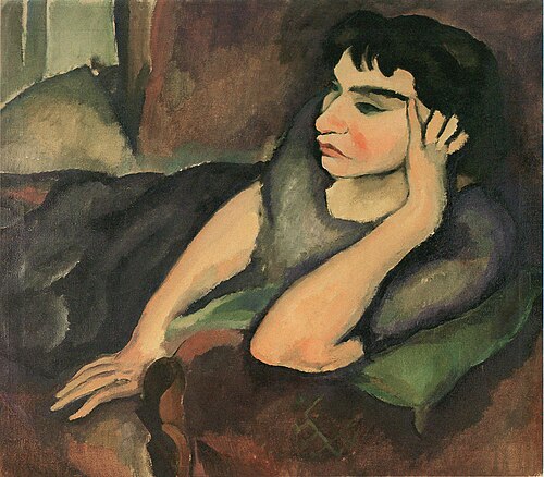 Podobizna ženy, 1909, Georges Kars