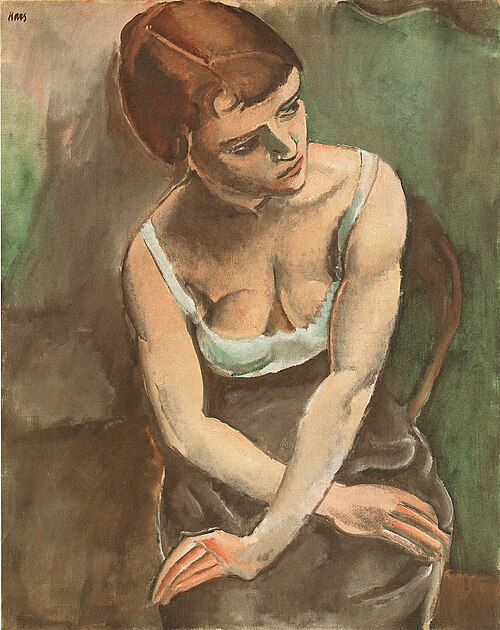 Mädchen mit verschränkten Armen, 1910, Georges Kars