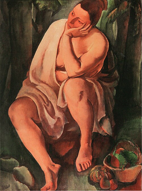 Zamyšlený akt, 1920, Georges Kars