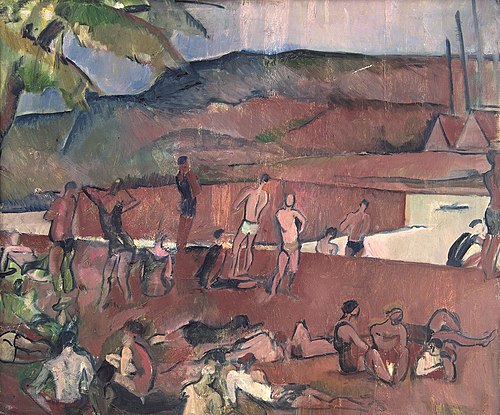 Leute am Fluß, 1920, Georges Kars