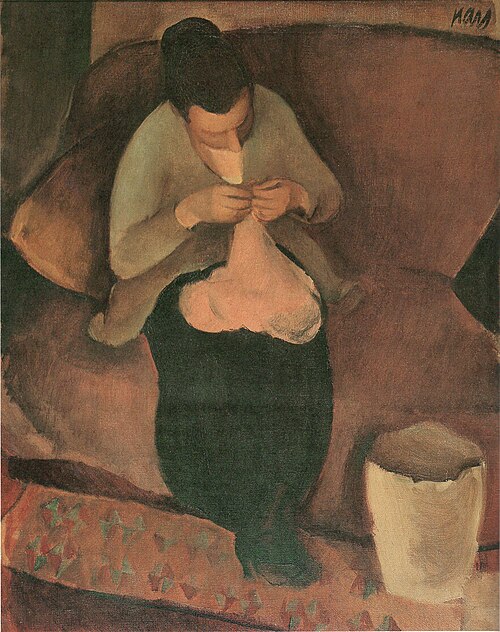 Švadlena, 1921, Georges Kars