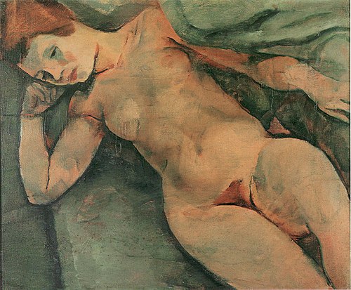 Ležící akt, 1919, Georges Kars