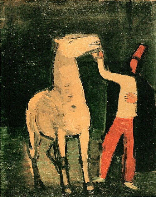 Zuav s koněm, 1936, Georges Kars