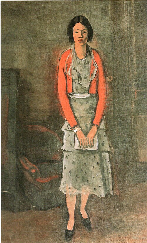 Stojící ženská postava, 1935, Georges Kars