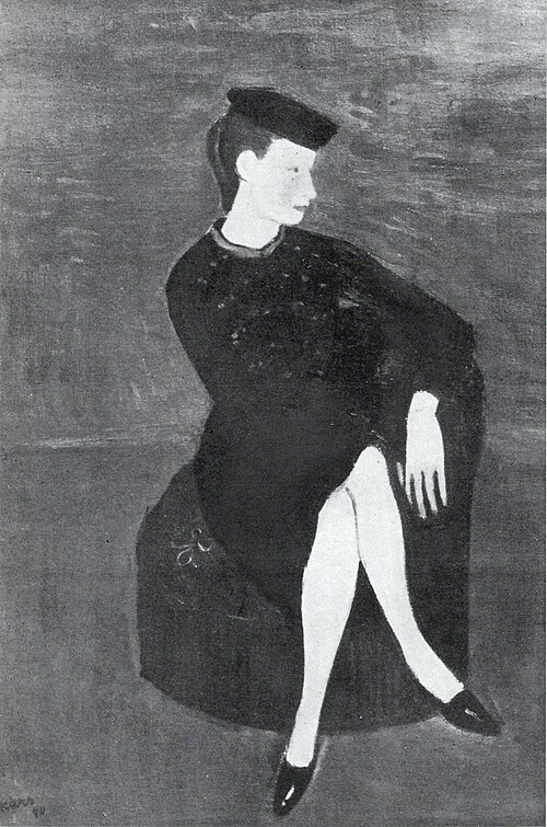Portrét paní G. M., 1940, Georges Kars