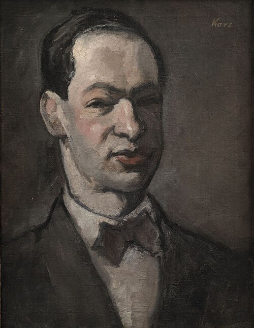 Portrait of Richard Weiner, 1921, Georges Kars