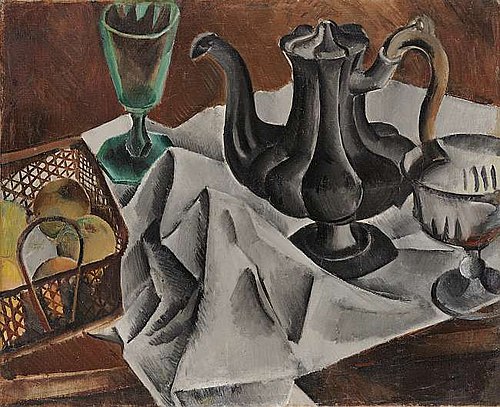 Zátiší se zelenou sklenicí, 1914, Georges Kars