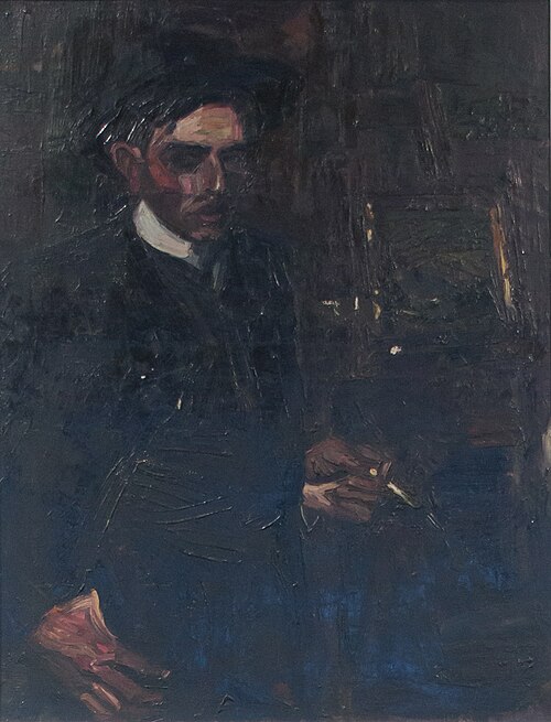 Autoportrét, 1905, Georges Kars
