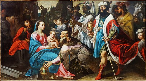 L'Adoration des mages, 1630, Georges Lallemant