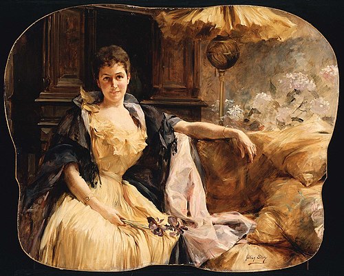 Emma Eames, 1889, Julian Russell Story