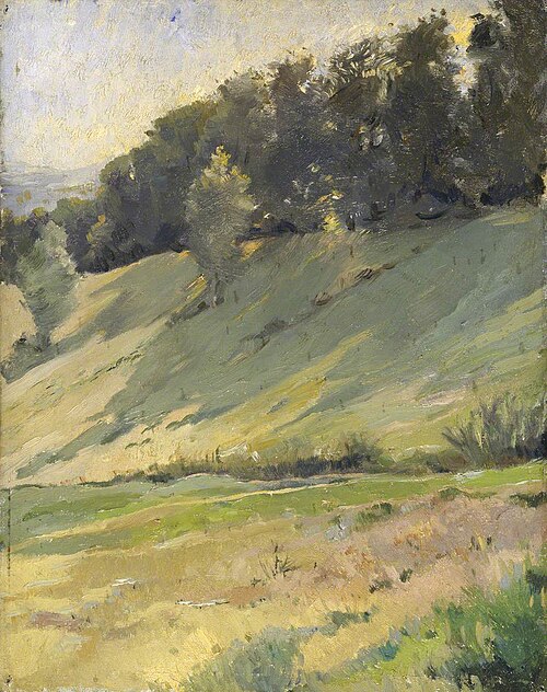 View from Llandrindod Wells: The Upper Link, 1900, Sarah Paxton Ball Dodson